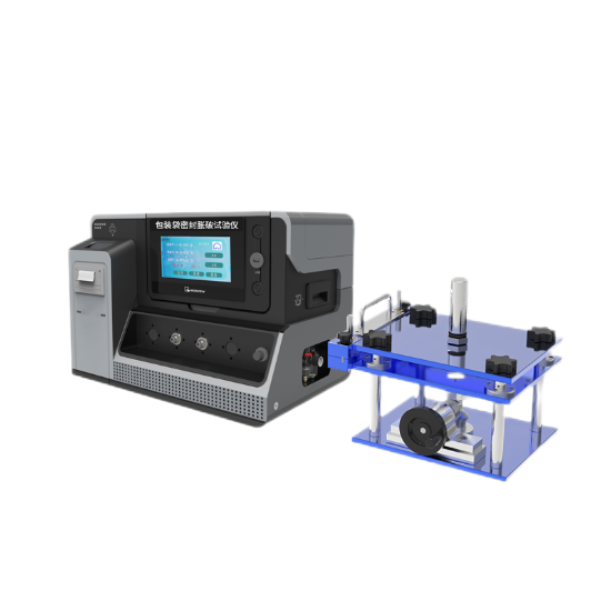 約束板內部氣壓法軟（ruǎn）包裝（zhuāng）密封脹破測試儀