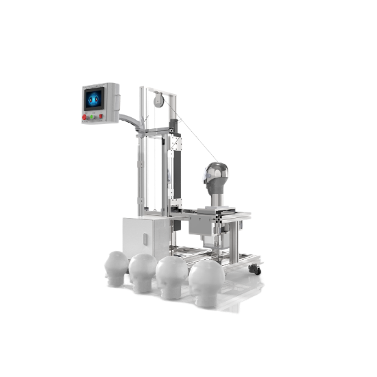 頭盔安全帽防禦穩定性測試儀