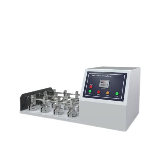 普通款皮革耐折測試（shì）儀,皮革耐撓耐折測試儀、Bally曲折機 、鞋幫耐折性能測試儀