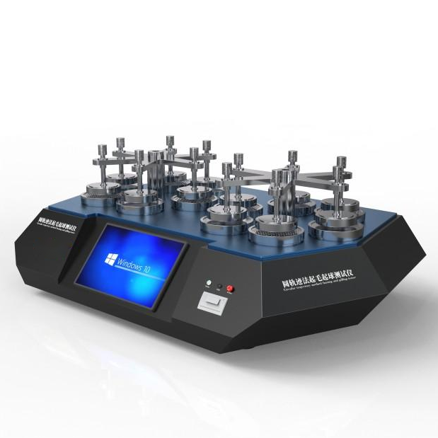 電腦版圓軌跡法起毛起（qǐ）球測試儀12工位