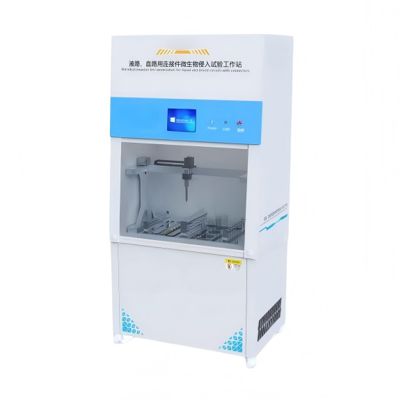 液路、血路用連接件微生(shēng)物(wù)侵入試(shì)驗工作站 液路、血路(lù)用連接件微生物侵入試驗工作站(zhàn)