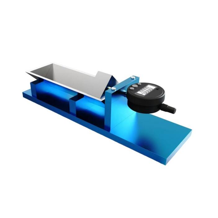 牙科學石膏（gāo）產（chǎn）品線固化膨脹伸長儀-三角形截麵槽（cáo）